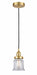 Innovations - 616-1PH-SG-G182S - One Light Mini Pendant - Edison - Satin Gold