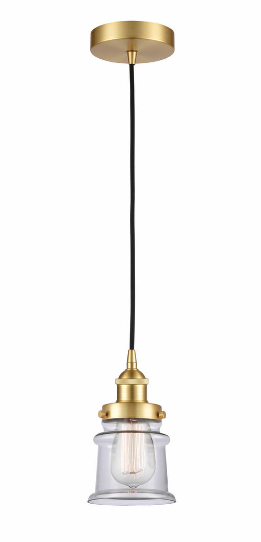 Innovations - 616-1PH-SG-G182S - One Light Mini Pendant - Edison - Satin Gold
