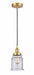 Innovations - 616-1PH-SG-G184 - One Light Mini Pendant - Edison - Satin Gold