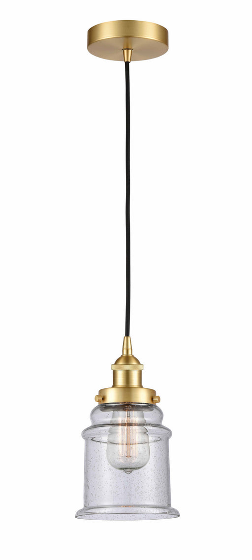 Innovations - 616-1PH-SG-G184-LED - LED Mini Pendant - Edison - Satin Gold