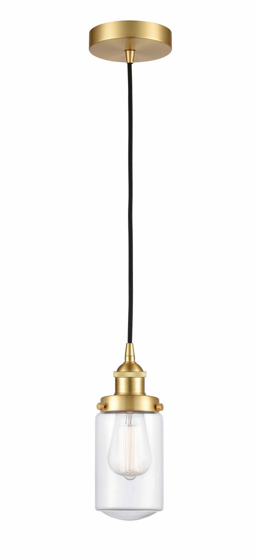 Innovations - 616-1PH-SG-G312 - One Light Mini Pendant - Edison - Satin Gold