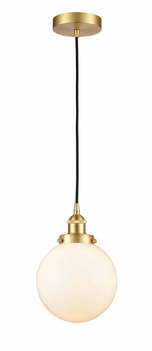Innovations - 616-1PH-SG-G201-8-LED - LED Mini Pendant - Edison - Satin Gold
