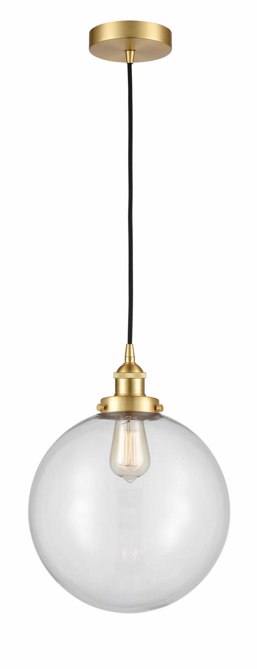 Innovations - 616-1PH-SG-G202-12-LED - LED Mini Pendant - Edison - Satin Gold