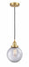 Innovations - 616-1PH-SG-G202-8 - One Light Mini Pendant - Edison - Satin Gold