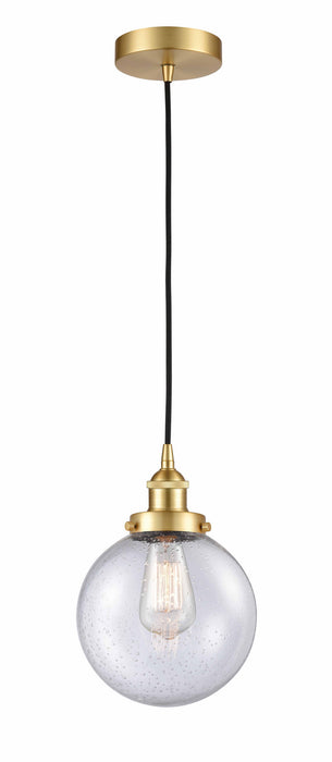 Innovations - 616-1PH-SG-G204-8 - One Light Mini Pendant - Edison - Satin Gold