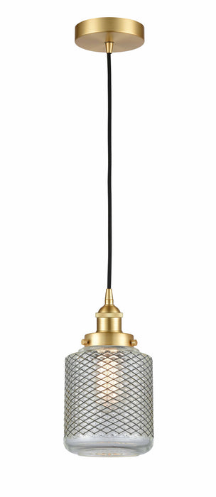 Innovations - 616-1PH-SG-G262-LED - LED Mini Pendant - Edison - Satin Gold