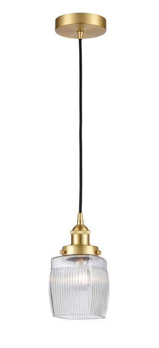 Innovations - 616-1PH-SG-G302 - One Light Mini Pendant - Edison - Satin Gold