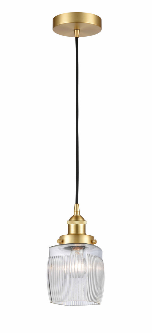 Innovations - 616-1PH-SG-G302-LED - LED Mini Pendant - Edison - Satin Gold