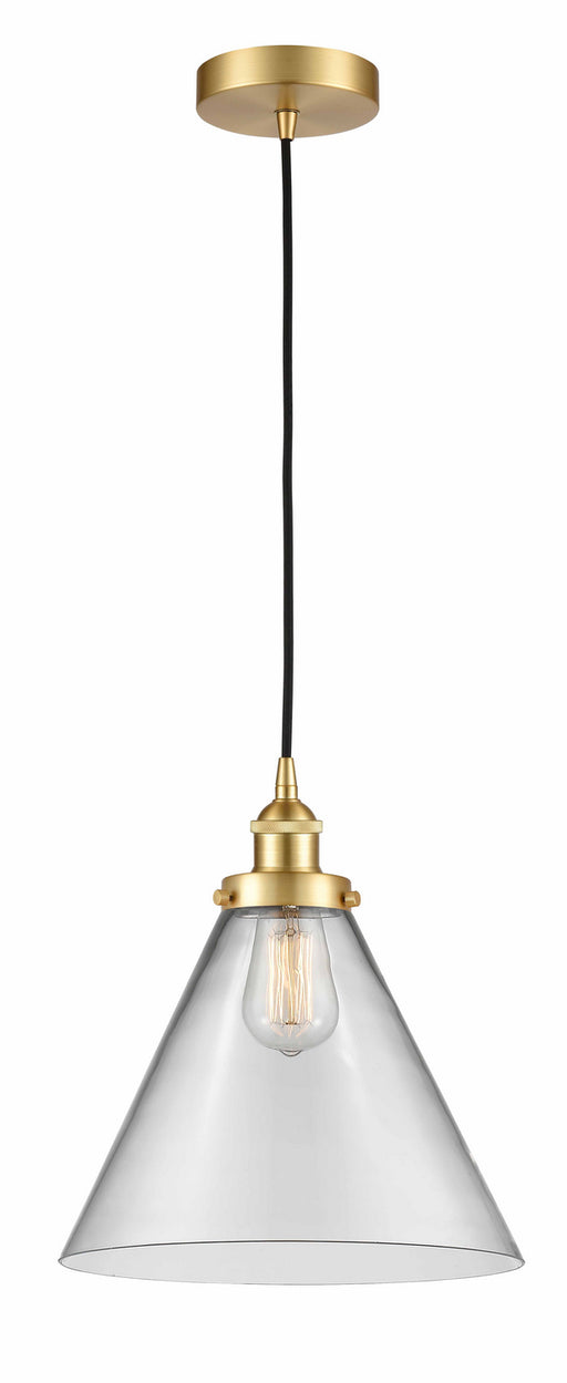 Innovations - 616-1PH-SG-G42-L-LED - LED Mini Pendant - Edison - Satin Gold
