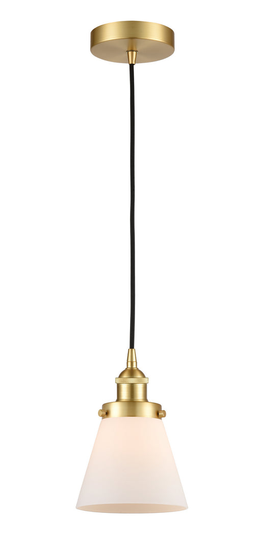 Innovations - 616-1PH-SG-G61 - One Light Mini Pendant - Edison - Satin Gold