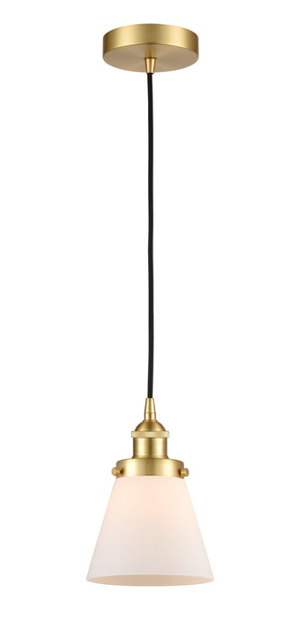 Innovations - 616-1PH-SG-G61-LED - LED Mini Pendant - Edison - Satin Gold