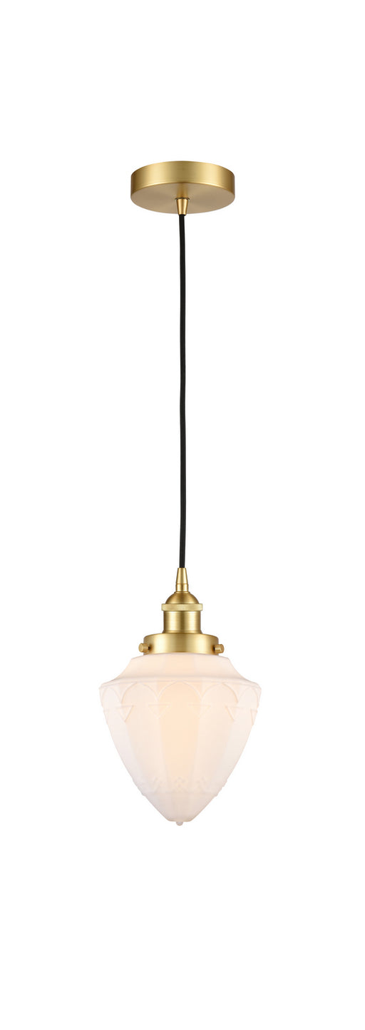 Innovations - 616-1PH-SG-G661-7-LED - LED Mini Pendant - Edison - Satin Gold