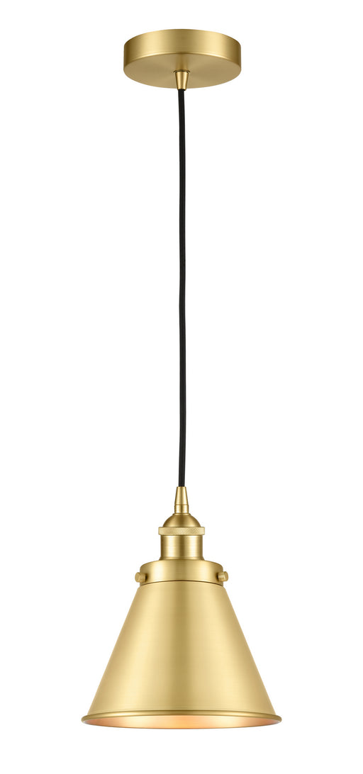 Innovations - 616-1PH-SG-M13-SG-LED - LED Mini Pendant - Edison - Satin Gold