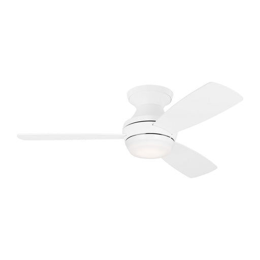 Visual Comfort Fan - 3IKR44RZWD - 44``Ceiling Fan - Ikon 44 Hugger LED - Matte White
