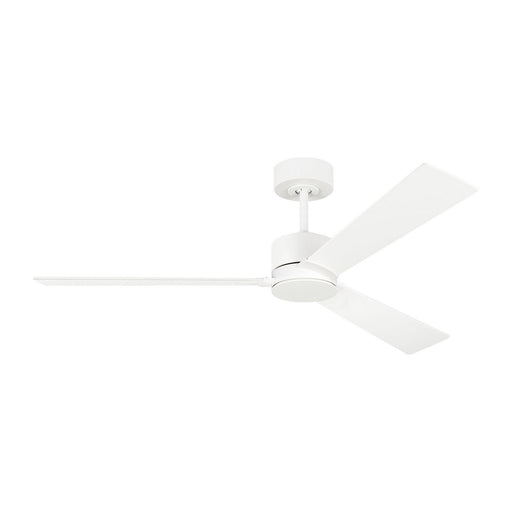 Visual Comfort Fan - 3RZR52RZW - 52``Ceiling Fan - Rozzen 52 - Matte White