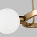 Visual Comfort Studio - 3161603-848 - Three Light Chandelier - Clybourn - Satin Brass