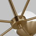 Visual Comfort Studio - 3168105-848 - Five Light Chandelier - Alvin - Satin Brass