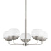 Visual Comfort Studio - 3168105-962 - Five Light Chandelier - Alvin - Brushed Nickel