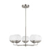 Visual Comfort Studio - 3168105-962 - Five Light Chandelier - Alvin - Brushed Nickel