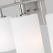 Visual Comfort Studio - 4457104-962 - Four Light Bath Vanity - Oak Moore - Brushed Nickel