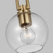 Visual Comfort Studio - 6155701-848 - One Light Pendant - Codyn - Satin Brass