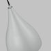 Visual Comfort Studio - 6545301-118 - One Light Pendant - Oden - Matte Grey