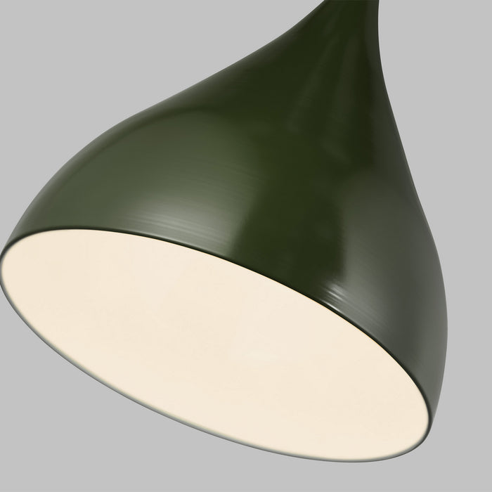 Visual Comfort Studio - 6645301-145 - One Light Pendant - Oden - Olive