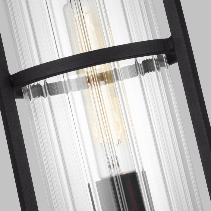 Visual Comfort Studio - 8226701-12 - One Light Outdoor Post Lantern - Alcona - Black