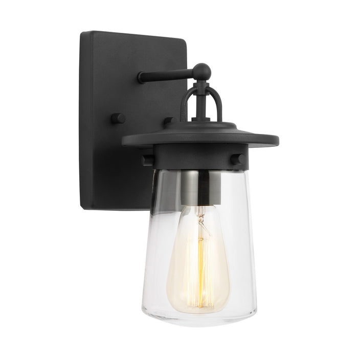 Generation Lighting - 8508901-12 - One Light Outdoor Wall Lantern - Tybee - Black