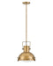Hinkley - 49067HB-HB - One Light Pendant - Nautique - Heritage Brass
