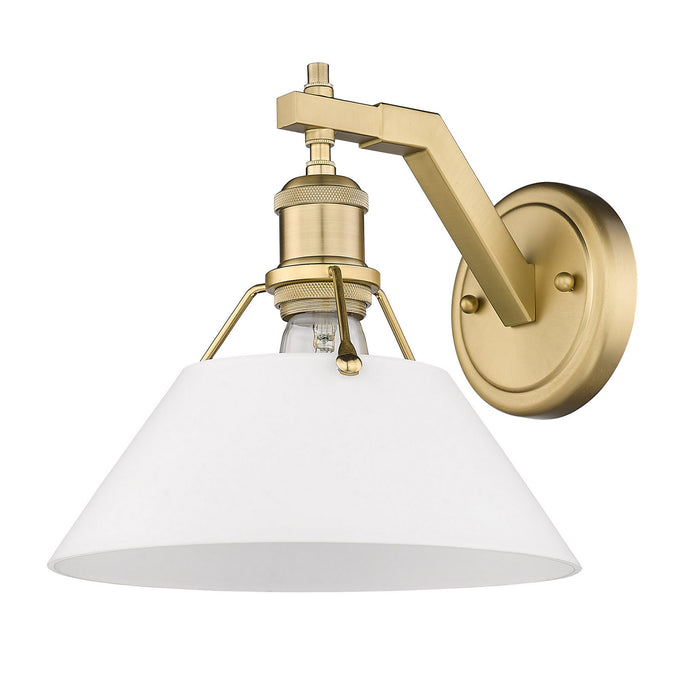 Golden - 3306-1W BCB-OP - One Light Wall Sconce - Orwell BCB - Brushed Champagne Bronze