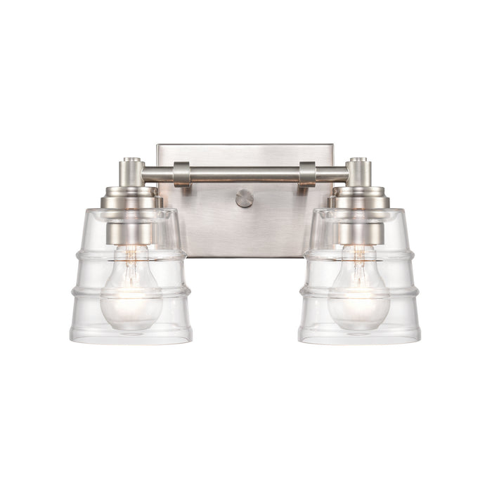 ELK Home - 67961/2 - Two Light Vanity - Pulsate - Satin Nickel