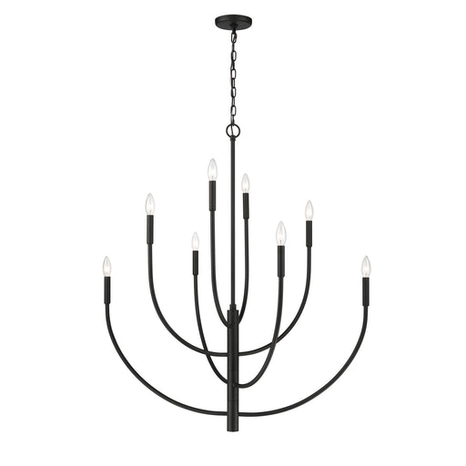ELK Home - 82028/8 - Eight Light Chandelier - Continuance - Charcoal