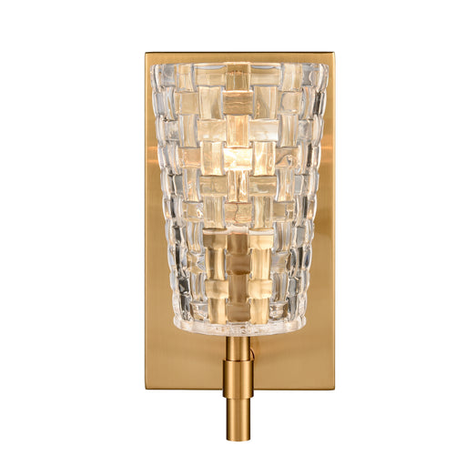 ELK Home - 82170/1 - One Light Vanity - Lightweave - Satin Brass