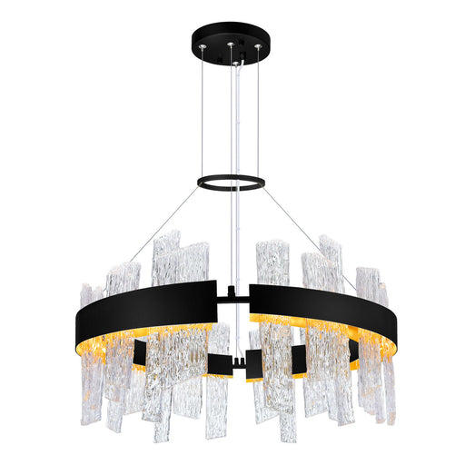 CWI Lighting - 1246P24-101-A - LED Chandelier - Guadiana - Black