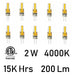 CWI Lighting - G4K4000-10 - Light Bulb