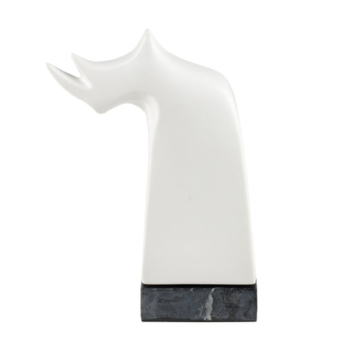 ELK Home - H0017-9156 - Sculpture - Rhino - Matte White