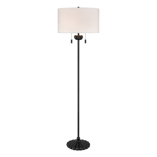 ELK Home - H0019-9609 - Two Light Floor Lamp - Liliaceae - Black