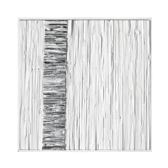 ELK Home - H0036-9737 - Wall Art - StripeWood - White
