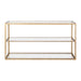 ELK Home - H0115-7725 - Console Table - Strie - Gold