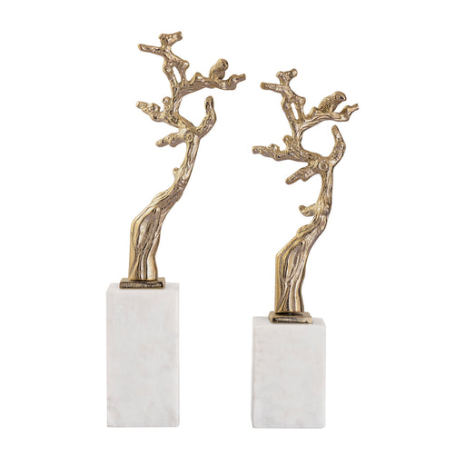 ELK Home - H0807-10497/S2 - Object - Tree - Gold