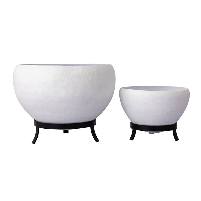 ELK Home - H0897-10535/S2 - Planter - Teris - White