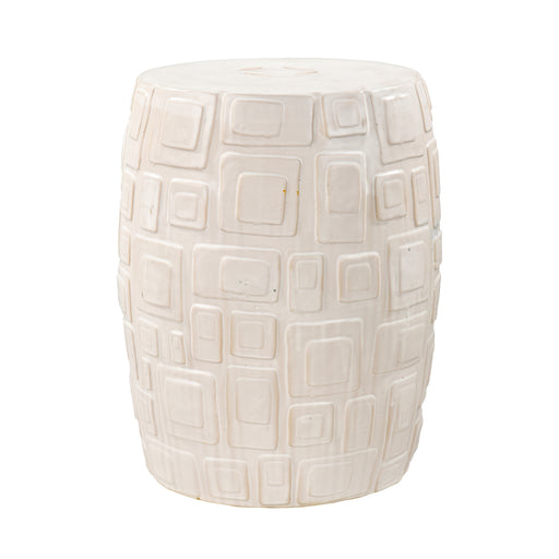 ELK Home - S0015-8103 - Accent Stool - Cambeck - White