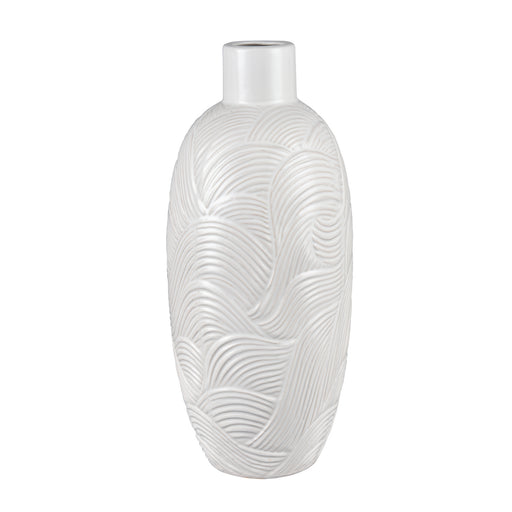 ELK Home - S0017-9191 - Vase - Flynn - Gloss White