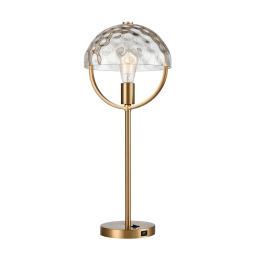 ELK Home - S0019-9562 - One Light Table Lamp - ParsonsAvenue - Aged Brass