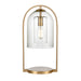 ELK Home - S0019-9579 - One Light Table Lamp - BellJar - Aged Brass