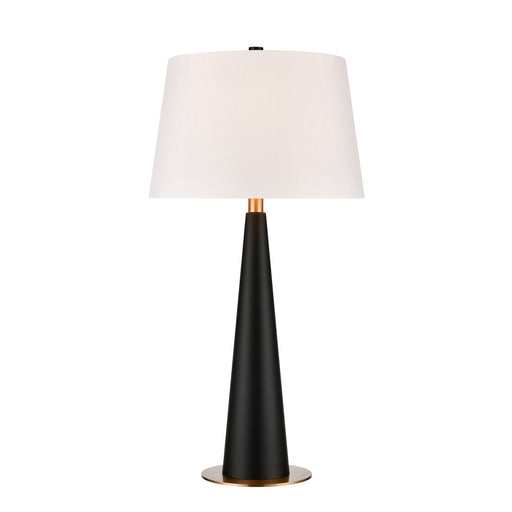 ELK Home - S0019-9586 - One Light Table Lamp - CaseInPoint - Matte Black