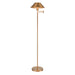 ELK Home - S0019-9604 - One Light Floor Lamp - Arcadia - Aged Brass