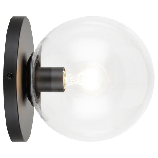 Matteo Lighting - WX06011BKCL - One Light Wall Sconce - Cosmo - Black