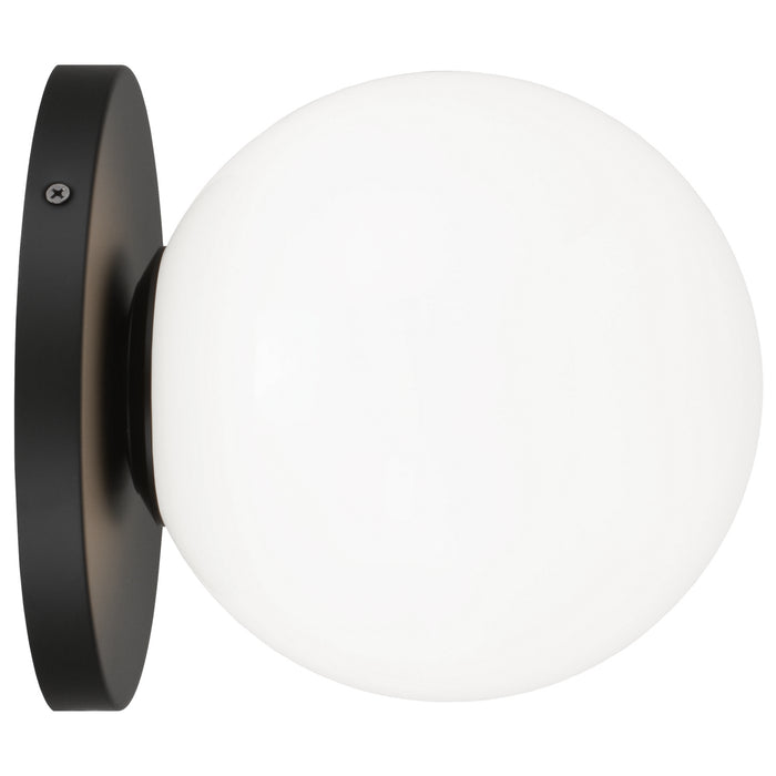 Matteo Lighting - WX06011BKOP - One Light Wall Sconce - Cosmo - Black